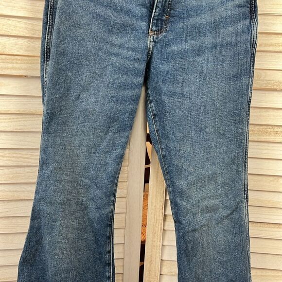 Wrangler High Rise Flare Western Cowgirl Jeans 29 - Picture 5 of 14